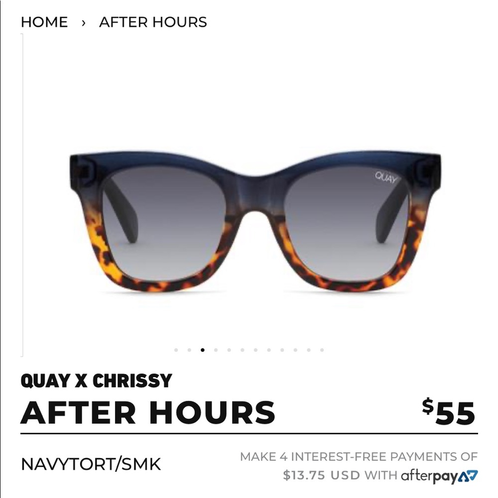 Quay sunglasses never worn!!
